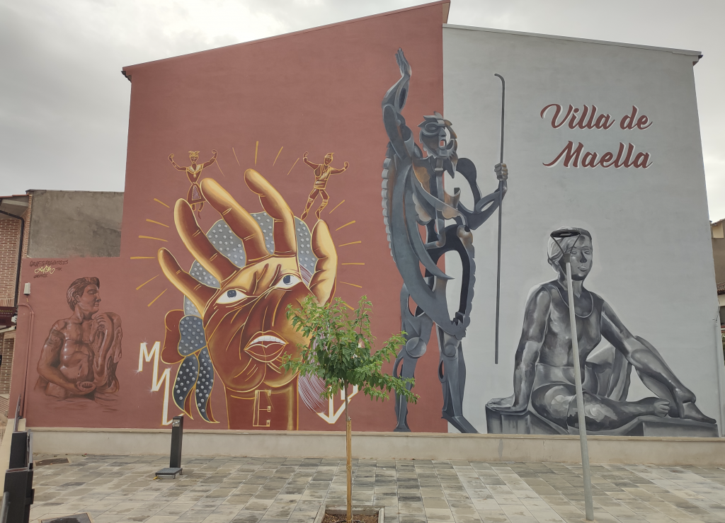 MURAL FACHADA GRAFITI MADRID
