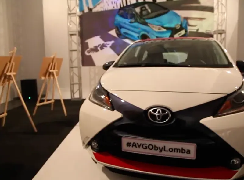 Grafiti Toyota