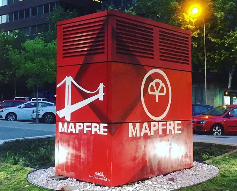 Grafiti Mapfre